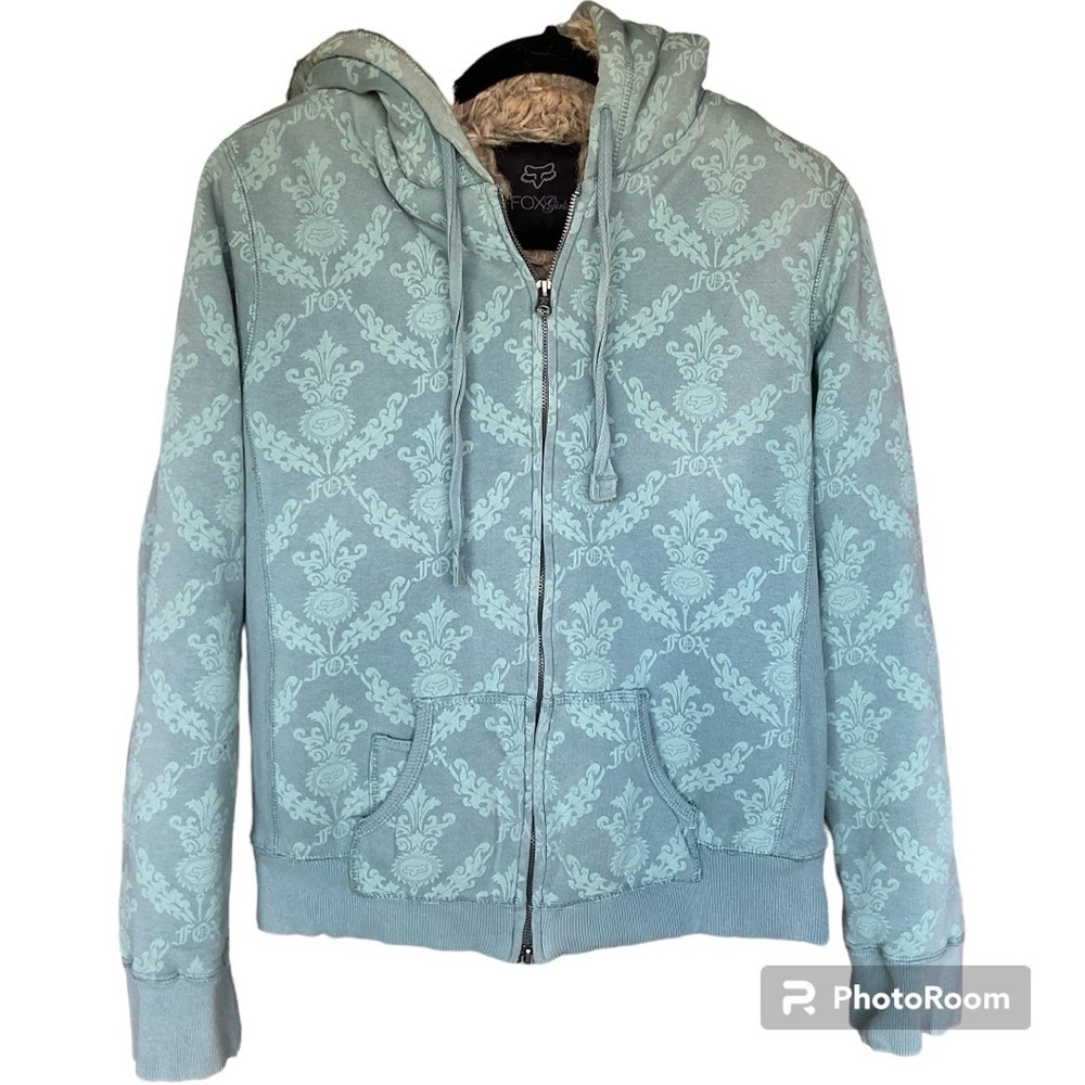 FOX GIRLS FÜR LINED HOODIE SIZE L